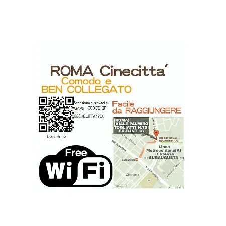Bbcinecitta4you 住宿加早餐酒店 罗马
